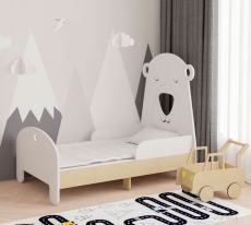 Ліжко дитяче розсувне IndigoWood Slide Ice Bear